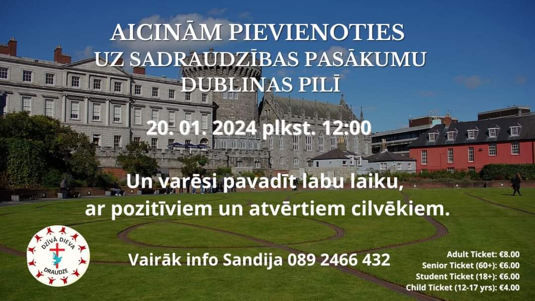 Jaunumi “Dzīvā Dieva Draudzē”