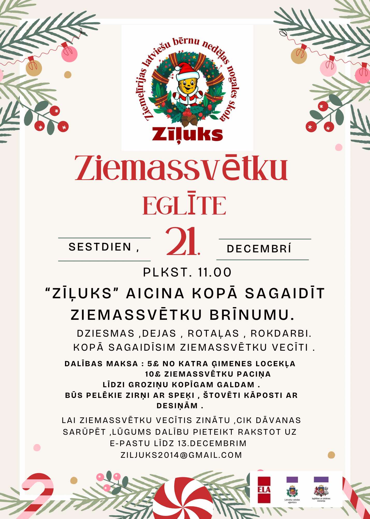 Ģimenes aicina uz Ziemassvētku pasākumu Portadown