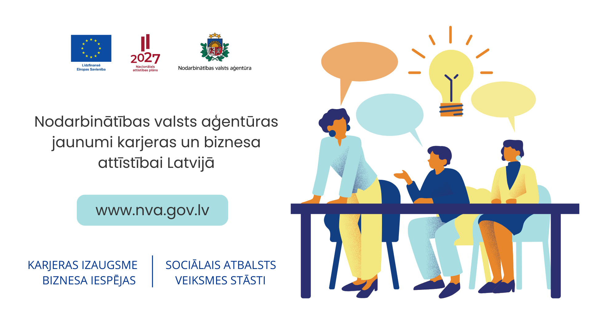 NVA aicina Latvijas valsts piederīgos ārvalstīs  abonēt bezmaksas vēstkopu par darba un karjeras iespējām Latvijā